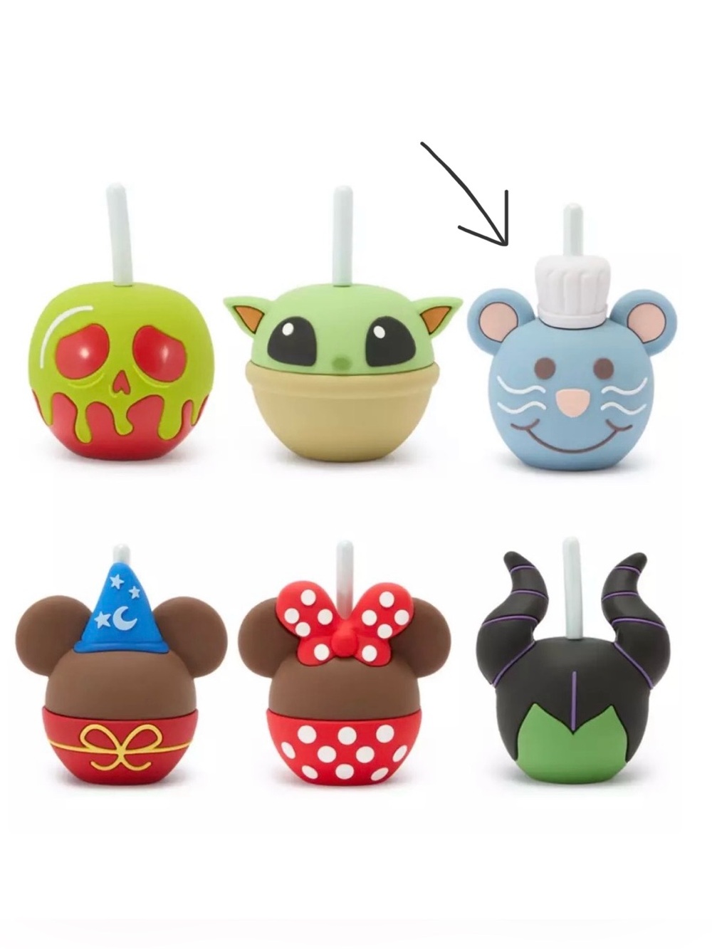 NEW Ratatouille Candy Apple Figurine • Disney Parks Caramel Apple Mystery Figure